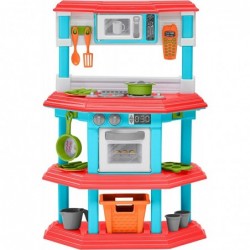 My Very Own Gourmet Kitchen Playset 23 Play Kitchen Accessories Oven Stove Muffin Tin Pots and Pans Chef Pretend Play Encoura...