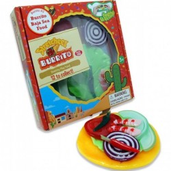 Stretcheez Burrito - Play Food for Kids - Stretchy Pretend Food & Toppings - Mix & Match - Collect Them All - Works with Role...