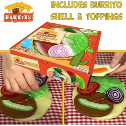 Stretcheez Burrito - Play Food for Kids - Stretchy Pretend Food & Toppings - Mix & Match - Collect Them All - Works with Role...