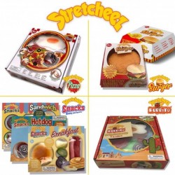 Stretcheez Burrito - Play Food for Kids - Stretchy Pretend Food & Toppings - Mix & Match - Collect Them All - Works with Role...