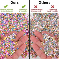 Certified Fake Candy Sprinkles for Resin / Slime / Crafts Colorful Simulation Sweet Sugar for Play Food … (Color-1) $17.40 To...