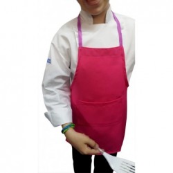 Pink Apron+ Pink Hat Baby Toddler Kid Children Chef Set Lite Fabric $21.43 Toy Kitchen Products