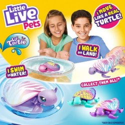 26348 Lil S9 Single Pack-Styles Vary Interactive Animated Electronic Turtle Walking & Swimming Movement collectable pet Chara...