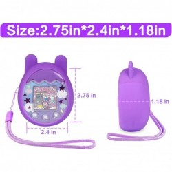 Silicone Case Compatible with Tamagotchi Pix Virtual Pet Game Machine Protective Gel Soft Skin Cover for Tomagatchie Giga Pet...