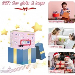 Kids Karaoke Machine with 2 Microphones for Girls Boys Rechargeable Toddler Karaoke Speaker for Singing Portable Children Sin...