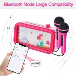 NA Kids Karaoke Machine for Kids with 2 Microphones Children Karaoke Set for Boys Girls Portable Toddler Karaoke Speaker Sing...