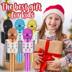 Kids Toys for 5 6 7 8 9 Year Old Girls Handheld Bluetooth Karaoke Microphone for Kids Gifts for Teenage Girls Christmas Birth...