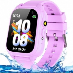 Smart Watch for Kids Waterproof Boys Girls Learning Toys Watches with 26 Puzzle Games Camera Video Music Player Pedometer HD ...