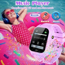 Smart Watch for Kids Waterproof Boys Girls Learning Toys Watches with 26 Puzzle Games Camera Video Music Player Pedometer HD ...