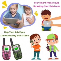 Walkie Talkies for Kids 3 KMs Long Range Walky Talky Radio Kid Toy Gifts for Boys and Girls 3 Pack $41.53 Kids' Walkie Talkies