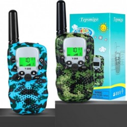 Walkie Talkie for Kids Toys for 3 4 5 6 7 8 9 10 Year Old Boys Girls 2Pack Kids Walkie Talkies - 22+99 Channels and Backlit L...