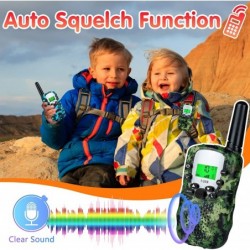 Walkie Talkie for Kids Toys for 3 4 5 6 7 8 9 10 Year Old Boys Girls 2Pack Kids Walkie Talkies - 22+99 Channels and Backlit L...