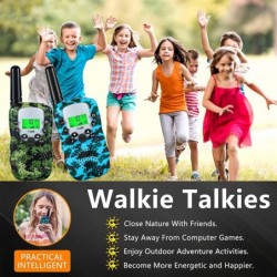 Walkie Talkie for Kids Toys for 3 4 5 6 7 8 9 10 Year Old Boys Girls 2Pack Kids Walkie Talkies - 22+99 Channels and Backlit L...