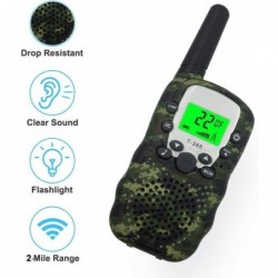 Walkie Talkies for Kids 3-14 Year Old Girl and Boy Gifts Toys 22 Channels Children's Walkie Talkie Set Outdoor Adventures Hik...