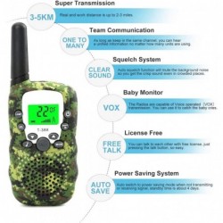 Walkie Talkies for Kids 3-14 Year Old Girl and Boy Gifts Toys 22 Channels Children's Walkie Talkie Set Outdoor Adventures Hik...