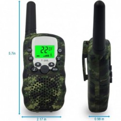 Walkie Talkies for Kids 3-14 Year Old Girl and Boy Gifts Toys 22 Channels Children's Walkie Talkie Set Outdoor Adventures Hik...