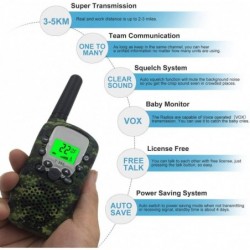 Walkie Talkies for Kids 3-14 Year Old Girl and Boy Gifts Toys 22 Channels Children's Walkie Talkie Set Outdoor Adventures Hik...