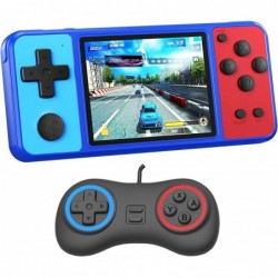 Handheld Game Console for Kids Preloaded 270 Classic Retro Games with 3.0'' Color Display and Gamepad Rechargeable Arcade Gam...