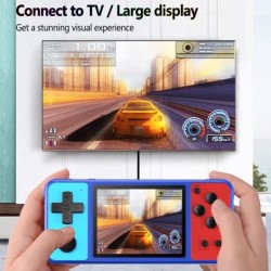 Handheld Game Console for Kids Preloaded 270 Classic Retro Games with 3.0'' Color Display and Gamepad Rechargeable Arcade Gam...