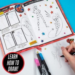 Make Your Own Comic Book Create 2 Comic Books Ladybug Cat Noir Tikki & More DIY Comic Book Kit Great Travel Toy Road Trip Act...