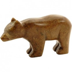 Bear and Wolf Soapstone Carving and Whittling—DIY Arts and Craft Kit. All Kid-Safe Tools and Materials Included. for 8 to 99+...