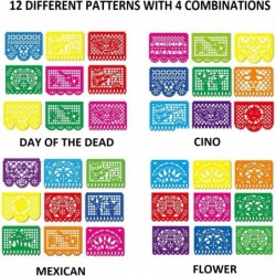 5 Packs 85 Ft Mexican Party Banners Large Plastic Papel Picado Banner Mexican Themed Party Decorations For Cino de Mayo Fiest...