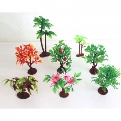 Upgrade Trees Cake Decorations Model Trees with Bases (19pcs 3"-5.5"/7.5-14 cm) Ho Scale Trees Diorama Supplies for Crafts or...