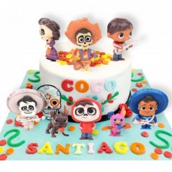 8 pcs COCO Cake topper coco theme party supplies kids birthday cake decoration. $29.04 Kids' Party Decorations