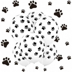 Print Latex Balloons 12''100 Pcs Paw Party Balloons Paw Print Latex Balloons for Weddings Birthdays Party Decorations $17.51 ...