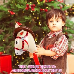 12 Pieces Inflatable Stick Horse Inflatable Horsehead Stick Balloon Cute Horse Sticks Inflatable Horse Cowgirl Party Decorati...