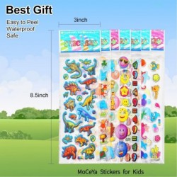 Stickers for Kids Sticker Sheets - 1200 Pcs Puffy Stickers for Toddlers Small Stickers in Bulk Stickers for Teachers Elementa...