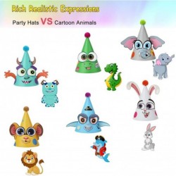 Party Hats Birthday Arts and Crafts for Kids Activities Kit Make Your Own Animal Monster Paper Fun Hat Party Favor Games Supp...