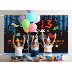 Video Game Birthday Decorations 10 13 14th Birthday Decorations for Boys Gaming Theme Photo Props Backdrop Banner Teenager Bi...