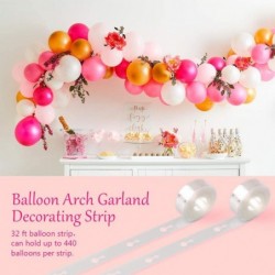 Balloon Arch Garland Decorating Strip Kit - 64 ft Ballon Tape Strips and 200 Dot Glue for Birthday Wedding Baby Shower Party ...