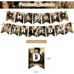 The Fellowship Of The Ring Party Decorations Birthday Party Supplies Includes Banner - Cake Topper - 12 Cupcake Toppers - 18 ...