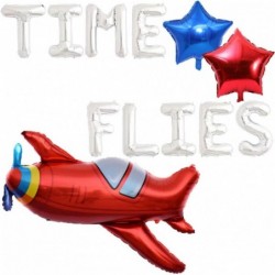 Time Flies Balloons Airplane Birthday Party Decorations Airplane Aviator Adventure Themed Boys Girls Kids 1st 2nd 3rd 4th Bir...