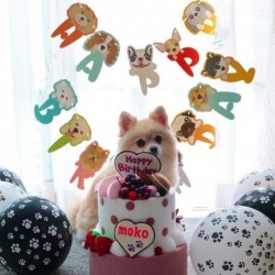 Paw Balloons 50 pcs 12 Inch White Paw Print Balloons Latex Balloons for Balloon Garland Arch as Dog Party Decorations Dog Bir...