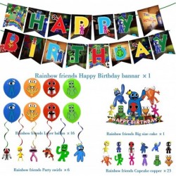 Rainbow Friends Party Decoration Rainbow Friends Party Supplies Suitable for Birthday Party Holiday Party Party Favor etc $17...