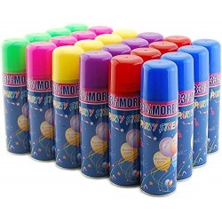 48 Pack Wholesale Lot: Silly Party Crazy String Streamer Spray Cans Wholesale Lot $136.29 Kids' Party Decorations