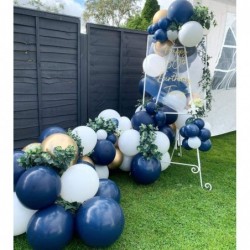 Navy Blue Balloons 5 inch 50pcs Latex Party Balloons Baby Shower Helium Balloons Navy Birthday Balloon $16.86 Kids' Party Dec...