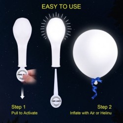 40pcs LED Light Up White Balloons Non Flashing Party Wedding balloon Lights Long Standby Time for Dark Party Supplies Wedding...