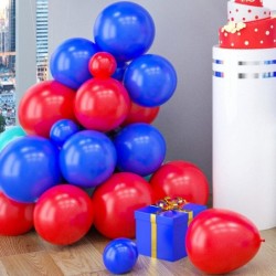 Red Blue Balloon Garland Kit 89PCS Red Blue Balloon Garland with Red and Dark Blue Balloons Red Blue Balloon Arch for Indepen...