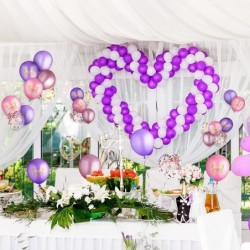 90 Pieces 12 Inch Butterfly Purple Pink Balloon Arch Kit Theme Baby Shower Princess Birthday Party Decorations Pink Purple La...