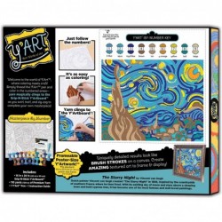 Masterpiece - The Starry Night — Yarn Works of Art — Mess-Free Artistic Craft Activity — Ages 8+ $55.88 Kids' Drawing & Writi...