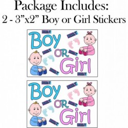 Gender Reveal Party Foil Balloons set - (7 pack) Baby Boy Girl Blue Bottle Pink Bottle boy or Girl 2 stickers - $16.66 Kids' ...