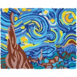 Masterpiece - The Starry Night — Yarn Works of Art — Mess-Free Artistic Craft Activity — Ages 8+ $55.88 Kids' Drawing & Writi...