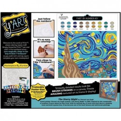 Masterpiece - The Starry Night — Yarn Works of Art — Mess-Free Artistic Craft Activity — Ages 8+ $55.88 Kids' Drawing & Writi...