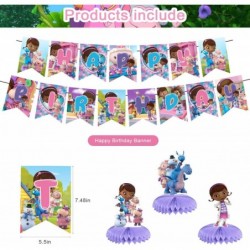 Doc McStuffins Party Decorations Birthday Party Supplies For Doc McStuffins Party Supplies Includes Banner - Cake Topper - 12...