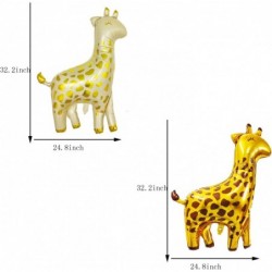 5pcs Leopard Zebra Giraffe Balloon Baby Shower Wild One Safari Zoo Jungle Theme 1st Birthday Party Cheetah Balloon Decoration...