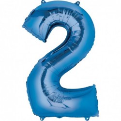 Blue's Clues 2nd Birthday Party Supplies Blue the Dog Table Topper Balloon Bouquet Decorations $44.16 Kids' Party Decorations